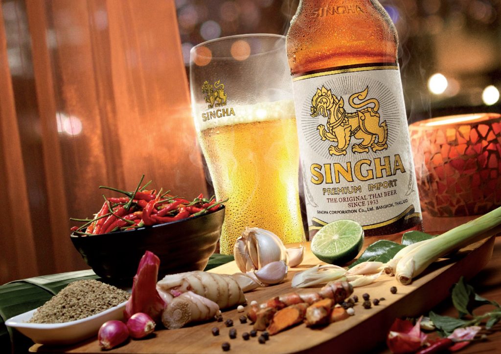 Food Secret Recipe and Singha Beer